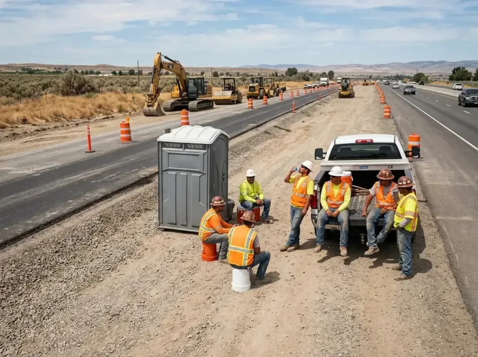 highway-road-construction-crew-007 — frequently asked questions, Porta Potty and Restroom Rentals in Tuscumbia, AL